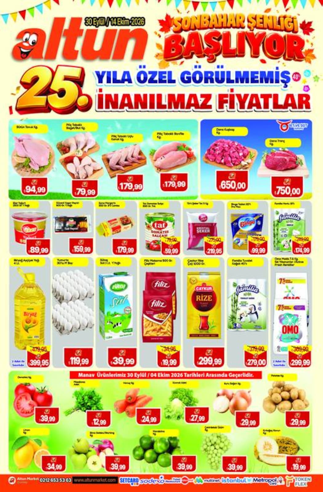 Altun Market 30 Eylül 2026 Aktüel Kataloğu