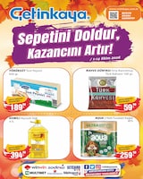 Çetinkaya 1 Ekim 2026 Aktüel Kataloğu