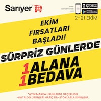 Sarıyer Market 2 Ekim 2026 Aktüel Kataloğu