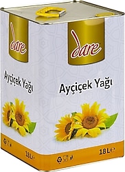 Dare Ayçiçek Yağı 18 lt