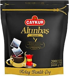 Çaykur Altınbaş Klasik 5 gr 200'lü Demlik Poşet Çay