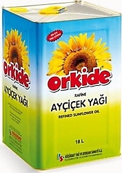 Orkide Ayçiçek Yağı 18 lt