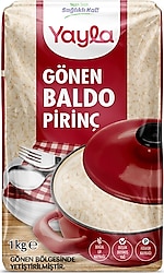 Yayla Gönen Baldo Pirinç 1 kg
